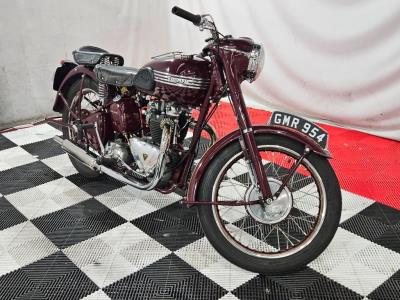 1950 triumph speed twin 500 IN AUCTION AT LLOYDS motorcycle for sale in Carrara